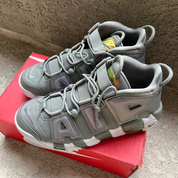 Nike Uptempo Shine Nike Air More Uptempo Shine Iridescent Shoes 917593-00 Men main image 4